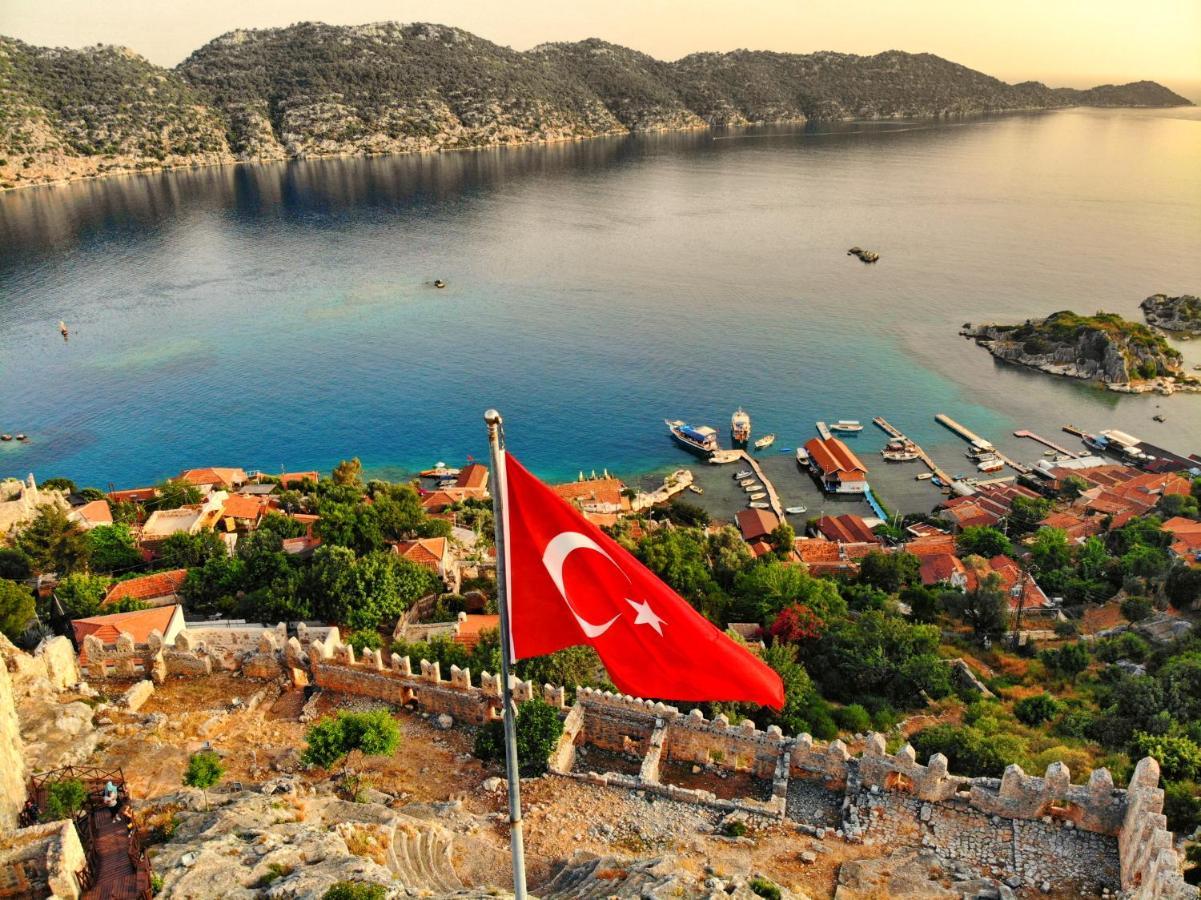 Istlada Tas Ev Apart - Kekova View Kapaklı 외부 사진